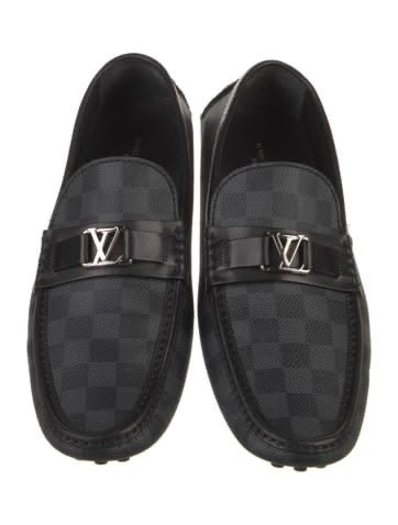Louis Vuitton Checkerboard Slip-On Black