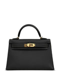 Hermès Kelly Sellier Style Bag Black
