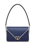 Valentino VSLING Shoulder Bag Navy White