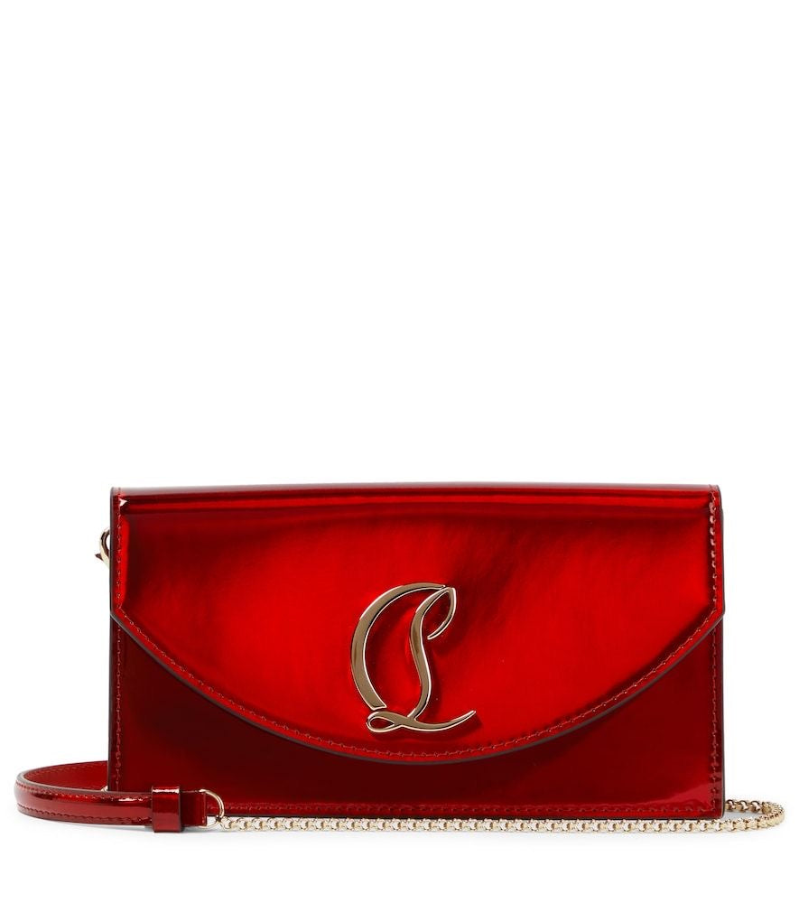 Christian Louboutin Loubi54 Wallet on Chain Red Patent