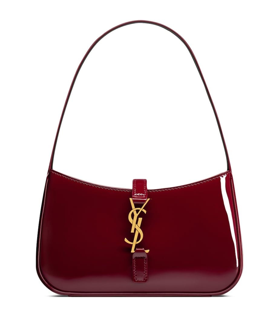 Saint Laurent LouLou Chain Shoulder Bag Tan