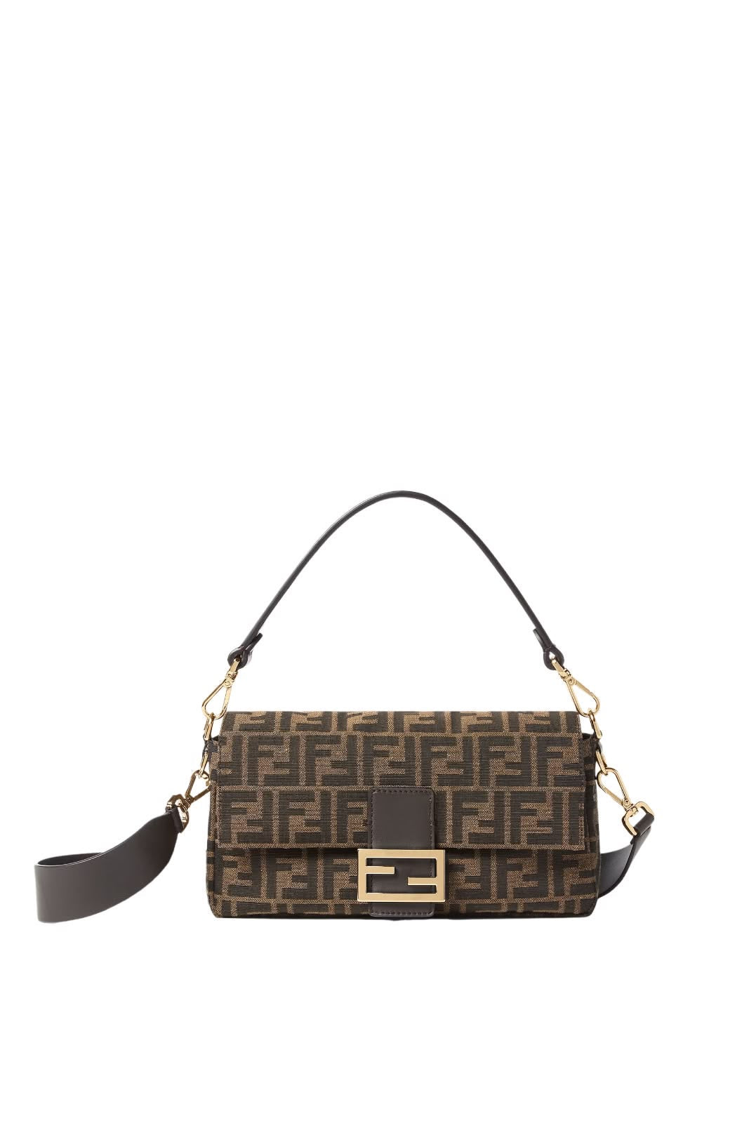 Fendi Baguette Bag Zucca Brown