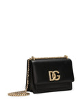 Dolce & Gabbana DG Logo Chain Bag Black