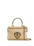 Dolce & Gabbana Devotion Top Handle Bag Black Gold