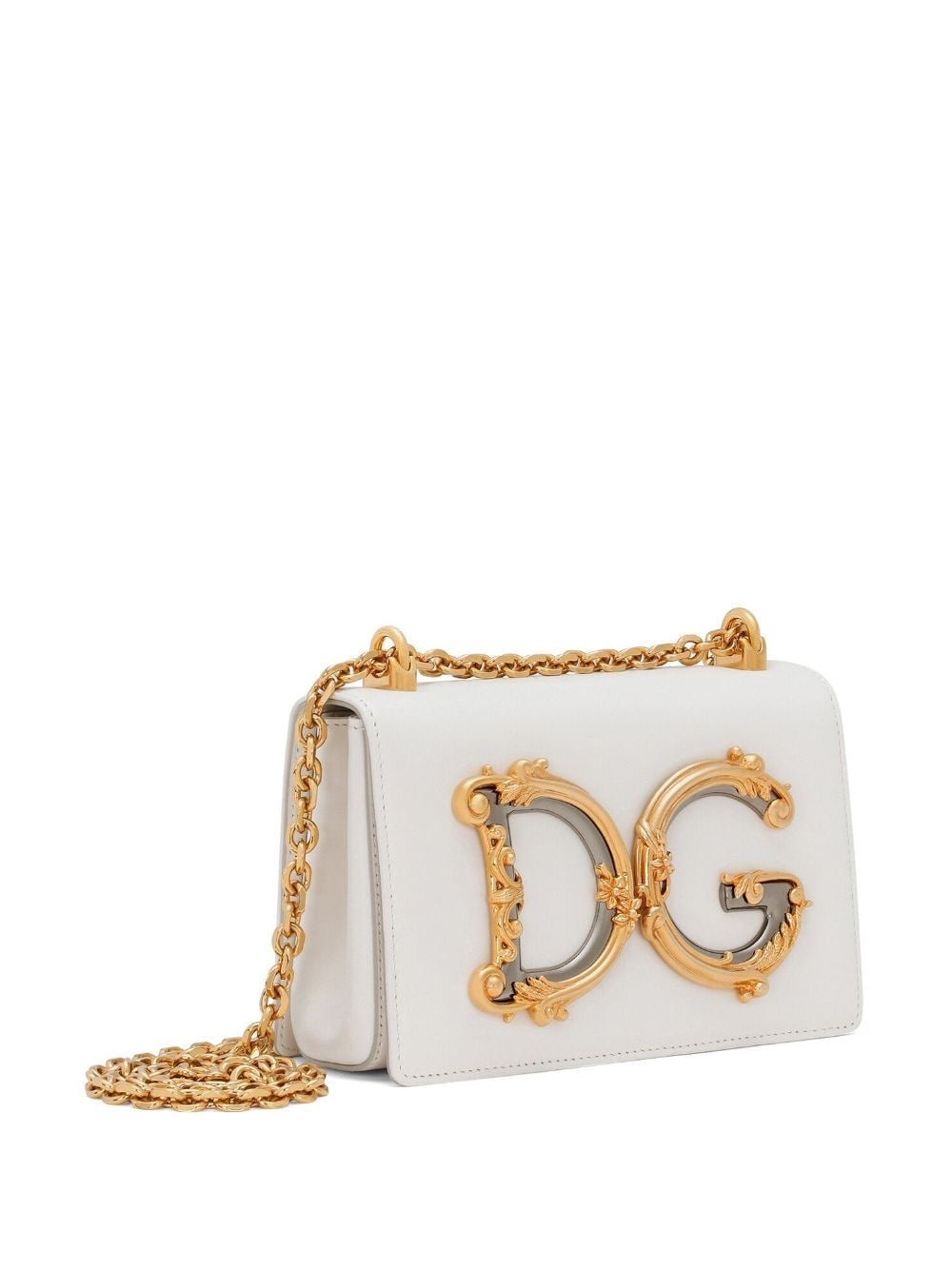 Dolce & Gabbana DG Girls Chain Bag White